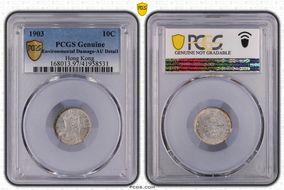 1903 10C KM-13  Ag N1