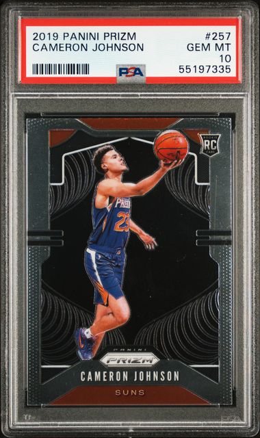 2019 Panini Prizm Silver #257 Cameron Johnson front