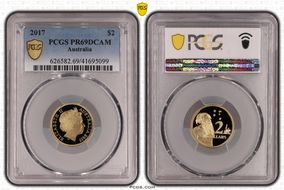 2017 $2 PR69DCAM