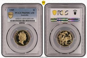 1985 $1 PR69DCAM