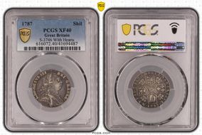 1787 Shil S-3746 Hearts XF40