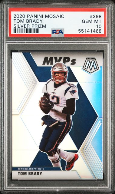 Tom Brady 2021 Select Prizm Silver #1 (PSA 9)