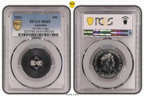 2021 20C AC/DC Logo MS69