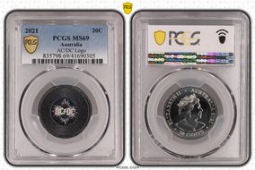 2021 20C AC/DC Logo MS69