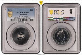 2021 20C AC/DC Logo MS69