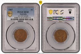 1967 2C w/o SD initials XF45BN