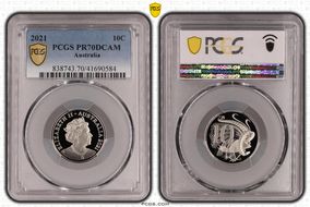 2021 10C PR70DCAM