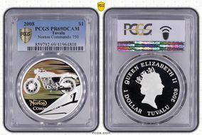 2008 $1 Norton Commando 750 PR69DCAM