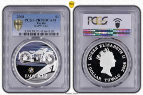 2008 $1 BMW R12 PR70DCAM