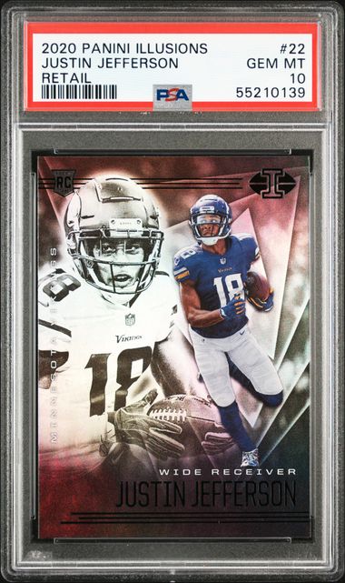 2022 Panini Contenders Optic Lottery Ticket #LT-12 Justin