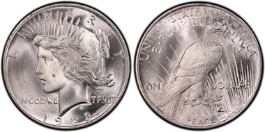 1923 $1 MS64