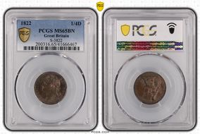 1822 1/4D S-3822 MS65BN