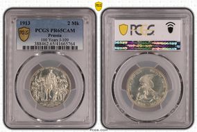 1913 2 Mk 100 Years J-109 PR65CAM
