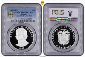 1982-FM 5 B KM-40.1b LEY .500 PR70DCAM