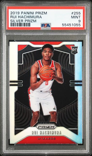 2019 Panini Prizm #255 Rui Hachimura – PSA MINT 9 on Goldin Auctions