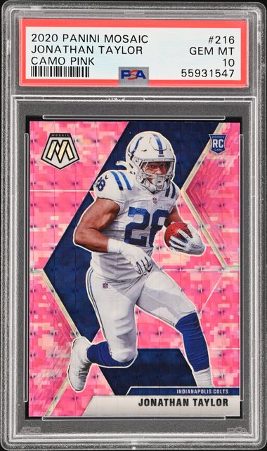 2020 Panini Mosaic - [Base] - Mosaic Camo Pink Prizm #209 - Rookies - Justin  Jefferson