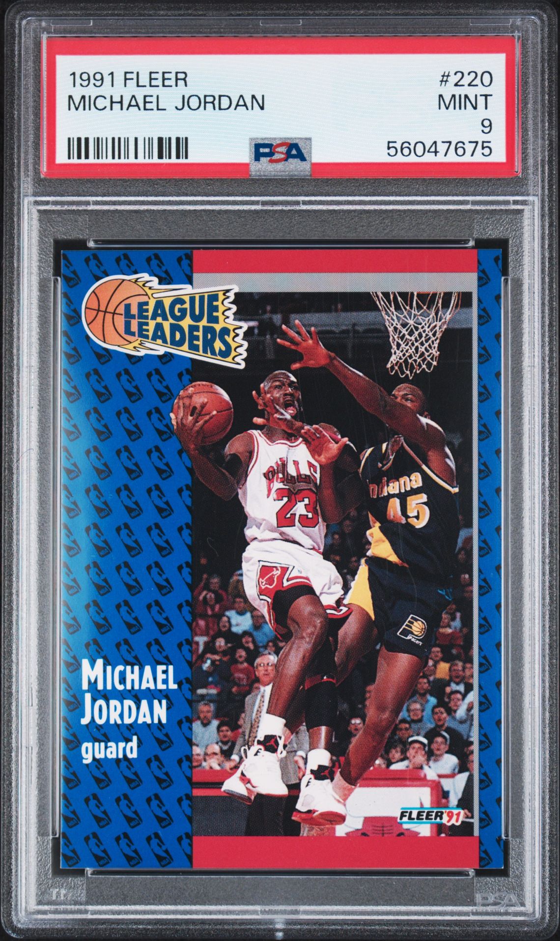1991 Fleer Michael Jordan #220 Mint 9 front