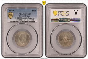 1949 Shil S-4109 Scottish Rev MS64