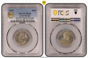 1951 Shil S-4108 English Rev PR66