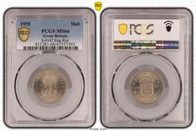 1955 Shil S-4147 English Rev MS66