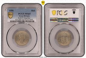 1956 Shil S-4147 English Rev MS65