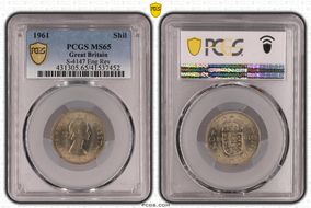 1961 Shil S-4147 English Rev MS65