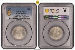 1939 Shil S-4082 English Rev MS64