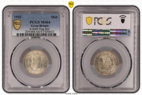 1942 Shil S-4082 English Rev MS64