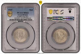 1945 Shil S-4082 English Rev MS62