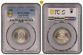 1945 Shil S-4083 Scottish Rev MS63