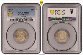 1919 6D S-4014 MS65