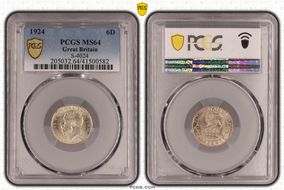 1924 6D S-4024 MS64