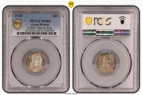 1925 6D S-4024 Narrow Rim MS64