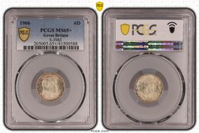1906 6D S-3983 MS65+