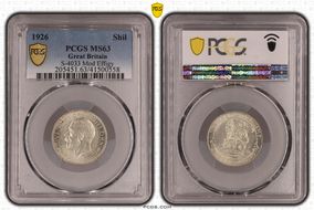 1926 Shil S-4033 Mod Effigy MS63