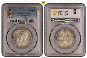 1913 Florin S-4012 MS62