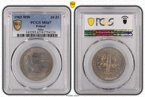 1965 MW 10 Zl Nike MS67