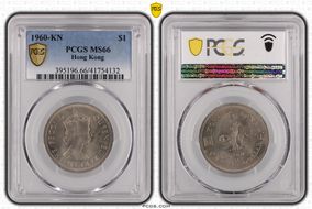 1960-KN $1 MS66