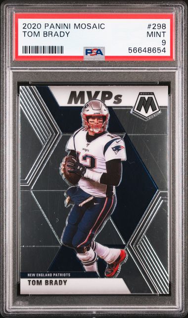 2018 Panini Score Color Rush #1 Tom Brady Patriots Psa 10