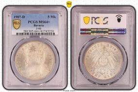 1907-D 5 Mk J-46 MS64+