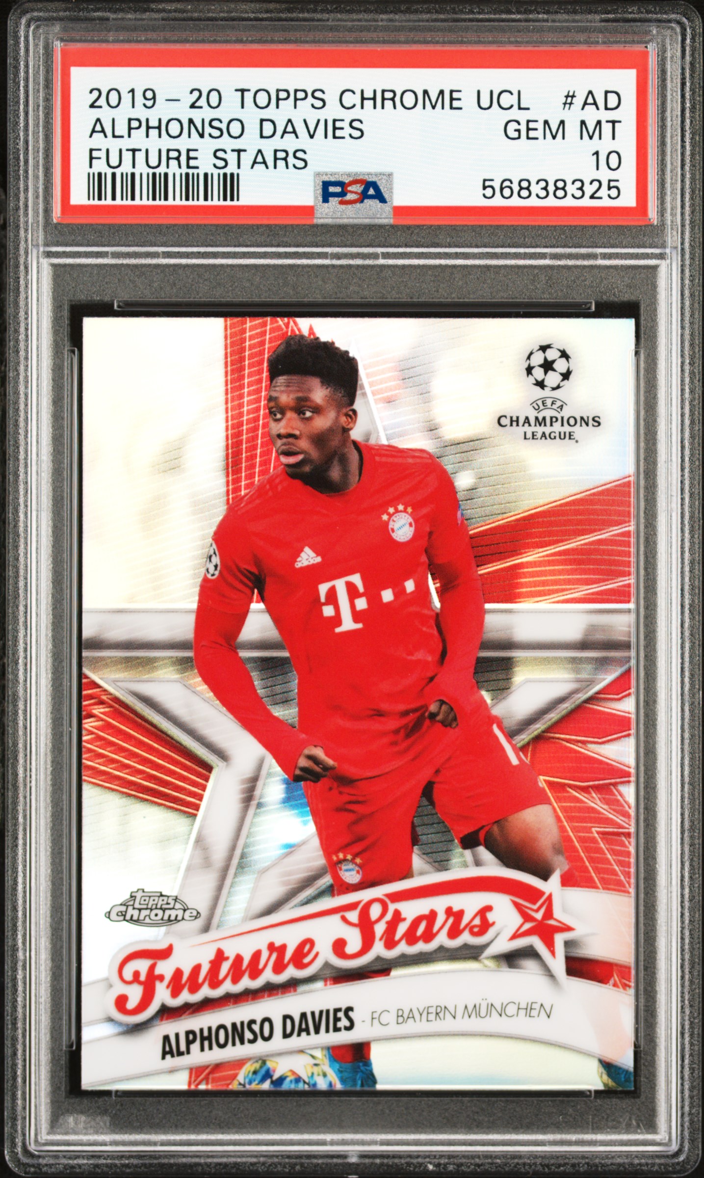 Alphonso Davies 2019 Topps Chrome UEFA Champions League #FS-AD 