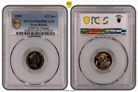 1985 1/2 Sov S-SB2 PR69DCAM