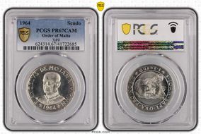 1964 Scudo X#9 PR67CAM