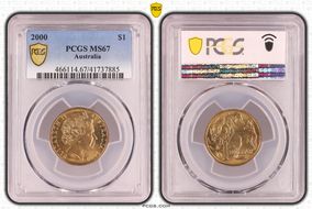 2000 $1 MS67