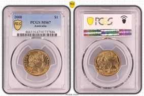 2000 $1 MS67