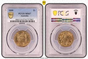 2000 $1 MS67
