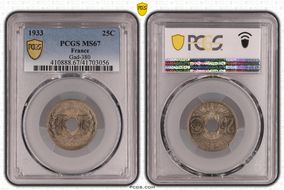 1933 25C Gad-380 F-171 MS67