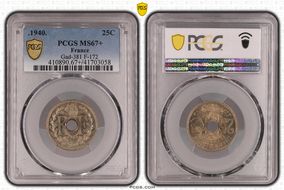 .1940. 25C Gad-381 F-172 MS67+