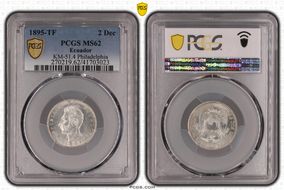 1895-TF 2 Dec KM-51.4 Philadelphia MS62