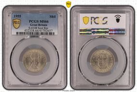 1955 Shil S-4148 Scottish Rev MS66